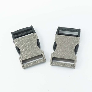 Side Release Buckle Zinc Alloy 32mm Antique Silver Durable Wear Resistant For Bags Backpack Belt <b>Webbing</b> Accessories - Product Image 1