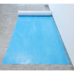 उच्च गुणवत्ता 160g 1*25 मीटर नीला महसूस हार्ड फ्लोर रक्षक चिपचिपा सतह लाइनर पेंट मैट कठोर सतह रक्षक - Product Image 2