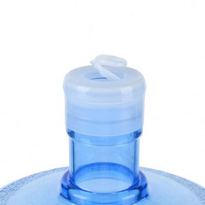 Bouchons de bouteille d'eau avec fermeture anti-fuite et anneau de traction pour bouteilles et gobelets de 5 gallons, en PE, fermeture côtelée - Product Image 2