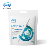 Sachet Doypack PE Écologique de Haute Qualité, Matériau Recyclable de Qualité Alimentaire, Fermeture Ziplock, pour Emballage de Snacks, Fruits Secs, Gelées et Lait