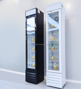 Enfriador de Bebidas Delgado, Refrigerador de Cerveza Estrecho, Refrigerador Vertical Comercial Delgado - Product Image 3