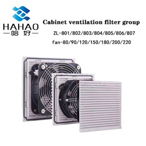 Ventilateur de refroidissement à grand volume d'<span class=keywords><strong>air</strong></span> Ventilateur d'extraction à commande supérieure pour armoire de distribution avec dissipation thermique améliorée en forme de trou carré - Product Image 2