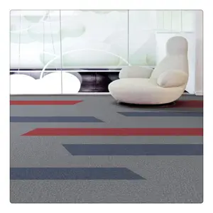 Quality Commercial Office Decorative Carpet Tiles Popular Fashion House Psychedelic Carpet Tile For Floor