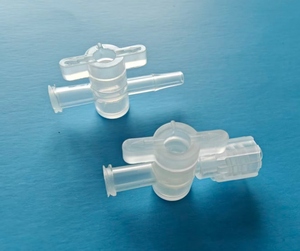 Nhựa luer stopcock luer khóa van điều khiển lưu lượng với nam nữ luer hoặc kết nối thép gai - Product Image 5