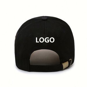 Man Four Seasons Adjustable <strong>Black</strong> Cotton <strong>Ny</strong> Letters Embroidered Baseball <strong>Cap</strong> - Product Image 6