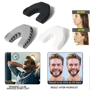 Wholesale Jaw <b>Exerciser</b> Neck Toning <b>Face</b> Muscle Trainer V Shape FaceShape Fitness Double Chin Reducer Two Resistance Levels - Product Image 4