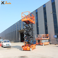 Piattaforma di Lavoro Aerea Idraulica Semovente a Forbice JUXIN in Offerta Speciale, Sollevatore Stabile con Certificazione CE ISO