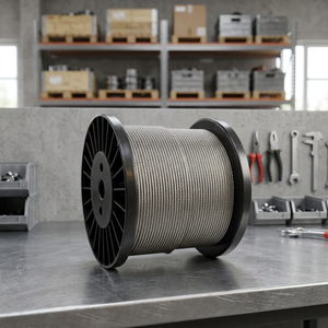 Câble métallique galvanisé en acier à haute teneur en carbone 6x12+7FC (norme AISI) pour applications de grues, services de soudage et de pliage - Product Image 3