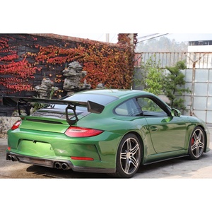 Modification et amélioration de voiture 2009-2013 : kit de spoiler arrière en fibre de carbone fixe pour 911 997 - Product Image 4