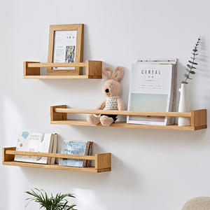 الحضانة رف الحمام تخزين الرف المعيشة غرفة نوم مدخل ديكور إطار صور Gneric خشبية الرفوف العائمة الجدار - Product Image 6