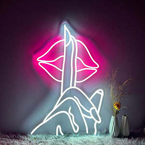 Üreticileri toptan renk kanatları kapalı parti Led Neon işaretleri destek çeşitli desenler özelleştirme - Product Image 3