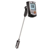 TESTO 905T2 Industrial Digital Display Contact Surface Thermometer with Cross-Spring Probe