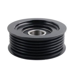 LSビレットアルミニウム溝付きテンショナープーリーLS1 LS2 LS3 LS6 5.3L 6.0L 6.2L用 - Product Image 3