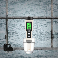 EZ9909A Testeur de qualité de l'eau portable 5 en 1 transfrontalier, salinité, TDS, température, EC, avec rétroéclairage, testeur de pH