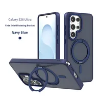 Protection contre les chutes à 360 degrés, coque de téléphone portable durable en PC+TPU anti-jaunissement magnétique N52 pour Samsung Galaxy S26 Ultra Edge