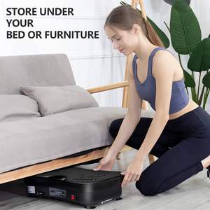 Plataforma Vibratoria de Cuerpo Completo Mini con 3 Áreas de Vibración, 99 Niveles de Velocidad Ajustables y Control Remoto Inalámbrico, Venta al por Mayor de Fábrica - Product Image 5