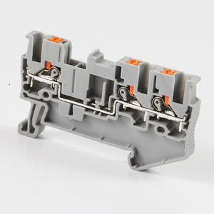 Bloque de Terminales de Empuje de 800V 24A y 13mm UJ6-2.5/1x2 con Puente de la Serie UFBS - Product Image 2