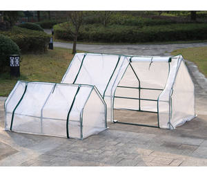 โรงเรือน<span class=keywords><strong>ปลูก</strong></span>ต้นไม้แบบพกพาในร่มและกลางแจ้ง โครงไฟเบอร์กลาส ผ้าคลุมกันลม กันฝน และกันความร้อน - Product Image 3