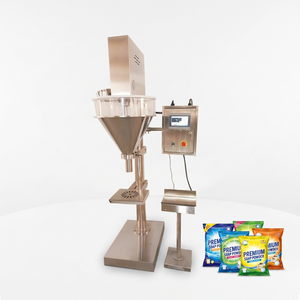 Semi Automatic Dry Powder <b>Filling</b> <b>Machine</b> Good Bottle Bag Cosmetic Chemical Powder Weighing Dosing Auger Powder <b>Filling</b> <b>Machine</b> - Product Image 1
