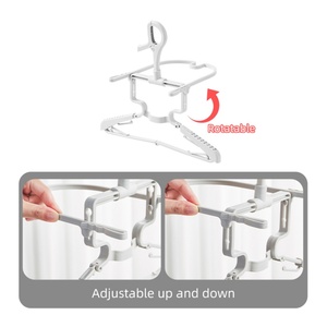 Best Seller Travel Storage Coat Hoodie Folding <b>Clothes</b> <b>Rack</b> for Sweaters Multi-functional <b>Clothes</b> Stand Foldable Laundry Hanger - Product Image 4
