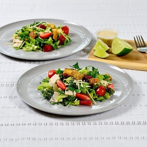 Placas grandes reutilizáveis do jantar, placas plásticas sem bpa de 10 polegadas - Product Image 4