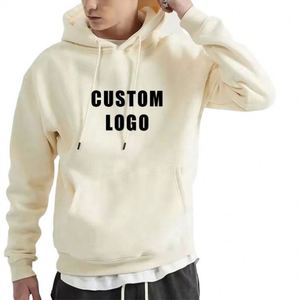 Sweat-shirts à capuche unisexes en coton 100% écologique, coupe classique, imprimés, chauds, pour l'hiver, en gros, grandes tailles - Product Image 1