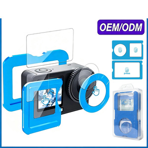Protection d'écran facile à installer pour DJI Osmo Action 5 Pro, film protecteur en verre trempé pour objectif de caméra DJI Action 4 Action 6 - Product Image 3