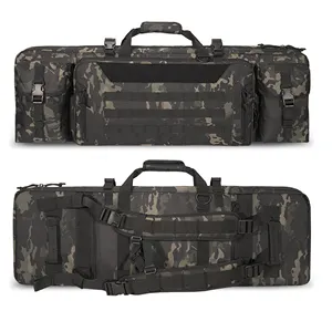 36/42 Inch Long Soft Hunting Bag Tactical Gear Case Long Holster With 2 Capacities