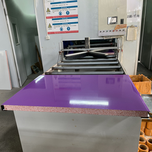 Màu Tím thép EPS bọt Hội Đồng Quản trị mô-đun trần kim loại tấm Tường cho Nhà kho cho phòng lạnh hội thảo mở rộng <span class=keywords><strong>Polystyrene</strong></span> - Product Image 2