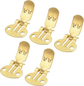 Uxcell – pinces à chaussures vierges en fer, Mm X Mm, pour bricolage, artisanat, décoration, ton doré, pièces - Product Image 1
