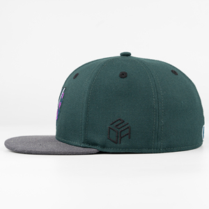 Gorras de Béisbol Bordadas Personalizadas ODM de China TCAP, Gorras Deportivas Ajustadas de Lana Mezclada - Product Image 6