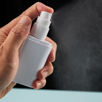 Flacon de crème solaire vide en PET écologique de 30 ml, calibre 20, entièrement plat, compressible, portable, rechargeable, pour lotion solaire