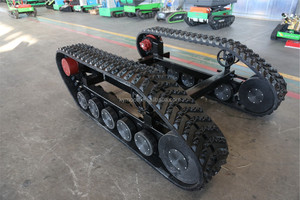 Cao su theo dõi nền tảng/cao su theo dõi khung gầm khung gầm cho tất cả các địa hình <span class=keywords><strong>Robot</strong></span> Sâu Bướm khung gầm - Product Image 6