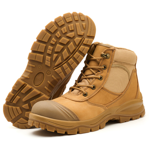 <span class=keywords><strong>Scarpe</strong></span> Antinfortunistiche Unisex S3 a Taglio Medio, Doppia Densità PU, Certificazione CE, Resistenti ad Acidi e Oli, in Pelle Bovina, Antiscivolo e Impermeabili per l'Inverno - Product Image 1