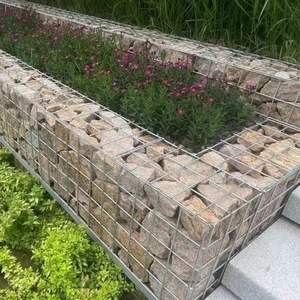 High Quality Customized Plain <strong>Gabion</strong> Mesh <strong>Steel</strong> Wire Landscape Stone Cage Welded Cut Bended Punched High-Strength and Durable - Product Image 2