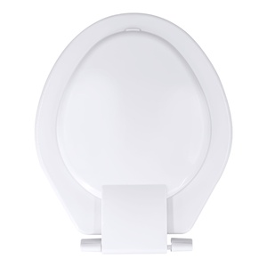 Sedile WC Rotondo <span class=keywords><strong>con</strong></span> Chiusura Ammortizzata e Lenta, a Sgancio Rapido, <span class=keywords><strong>con</strong></span> Cuscino Antiscivolo e Design Resistente allo Sbiadimento - Product Image 3