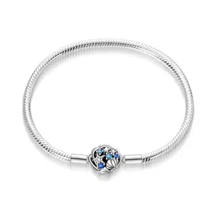 Fascia da capitano personalizzata braccialetto Charm in argento Heren Pulcera Pan Plata 925 leybracciale 925 in argento Sterling