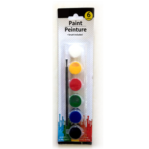 Juego <span class=keywords><strong>de</strong></span> <span class=keywords><strong>Pintura</strong></span> Acrílica en Tiras <span class=keywords><strong>de</strong></span> 6x3ml, Venta al por Mayor <span class=keywords><strong>de</strong></span> Fábrica, Económico, <span class=keywords><strong>para</strong></span> Vidrio, Lienzo y Papel, No Tóxico, con Pincel - Product Image 6