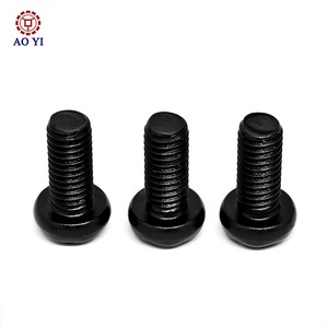Vis Fstener de haute qualité, vis de Machine de placage d'oxyde noir à tête ronde - Product Image 5
