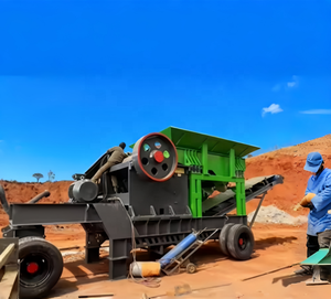 Высококачественная мобильная щековая дробилка <span class=keywords><strong>PE600</strong></span>*<span class=keywords><strong>900</strong></span> из Танзании — это камнедробилка, способная измельчать различные виды горнодобывающих материалов. - Product Image 2