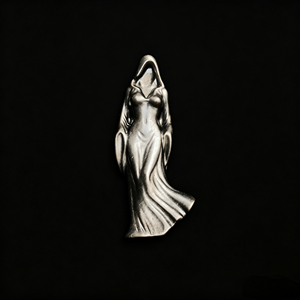 Figurine en Obsidienne Argentée Naturelle Sculptée : Déesse, Ange, Vache des Highlands et Œil Tout-Prenant pour la Décoration Spirituelle et Intérieure (Vente en Gros) - Product Image 6
