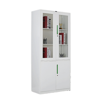 Armoire de classement en acier autoportante pour hôpital, design moderne, grande capacité, multifonction, réglable, pour la maison, le bureau et l'école