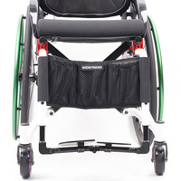 Accessoires pour fauteuil roulant manuel CE, siège de rangement multifonctionnel, sac de jambe, sangle de talon, fournitures de rééducation thérapeutique W5903