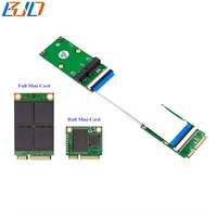 Adaptateur sans fil Mini PCIe PCI-E (sans emplacement pour carte SIM) + câble FPC pour module Wifi / modem 4G 3G LTE WWAN GSM