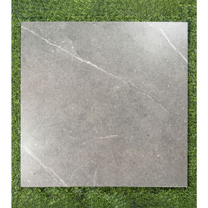 Matte Rustikale Keramik-Porzellan-Vollkörper-Quadratische Bodenfliesen 600x600 Grau Rutschfest Marmor-Look Moderne Luxus-Bodenfliesen - Product Image 1