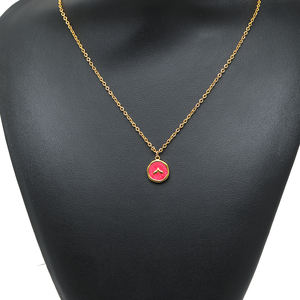 Ciondoli in smalto di lusso di alta qualità con stella di cavallo marino con stella di pesce in smalto rotondo ciondoli in acciaio inossidabile per la creazione di gioielli - Product Image 6