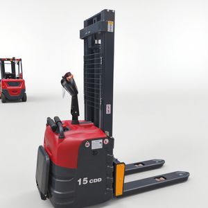 Apilador eléctrico de 2 toneladas JINLIN, carretilla elevadora de elevación hidráulica 3M para restaurante y supermercado, manipulación de carga - Product Image 3