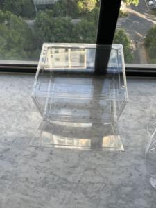 Özel yapılmış şeffaf şeffaf Sneaker ayakkabı rafı saklama kutusu akrilik ayakkabı kutusu - Product Image 6