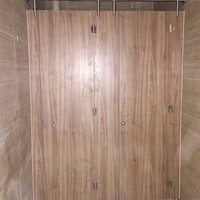 Divisor de Baño Ecológico Impermeable de Aluminio con Instalación Rápida para Baños Públicos y Paredes de Duchas
