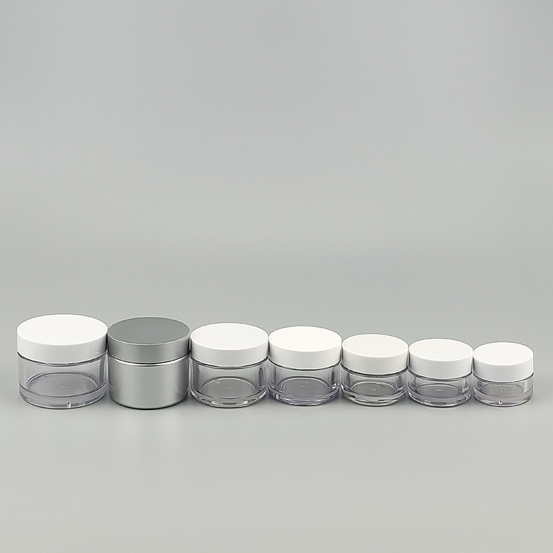 PETG Jar 10g 15g 20g 30g 40g 50g 60g 150g Clear Cosmetic Cream Pot Plastic Jars